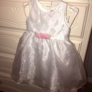 2T 24 month size infant white dress